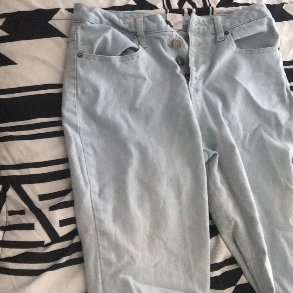 Button Up Jeans
